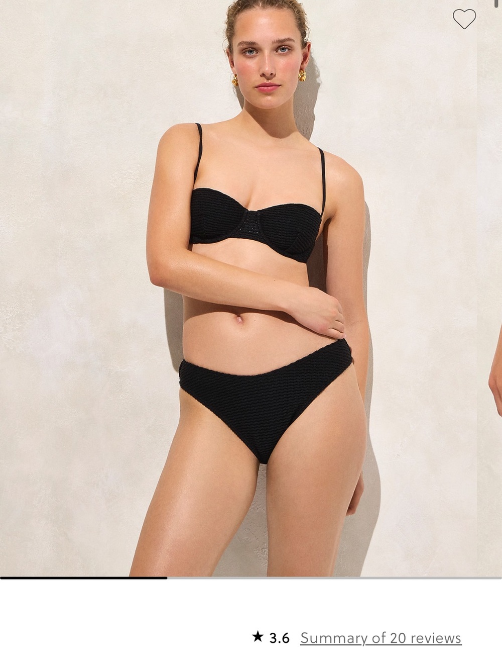 Jcrew Sunny crochet bikini bottom